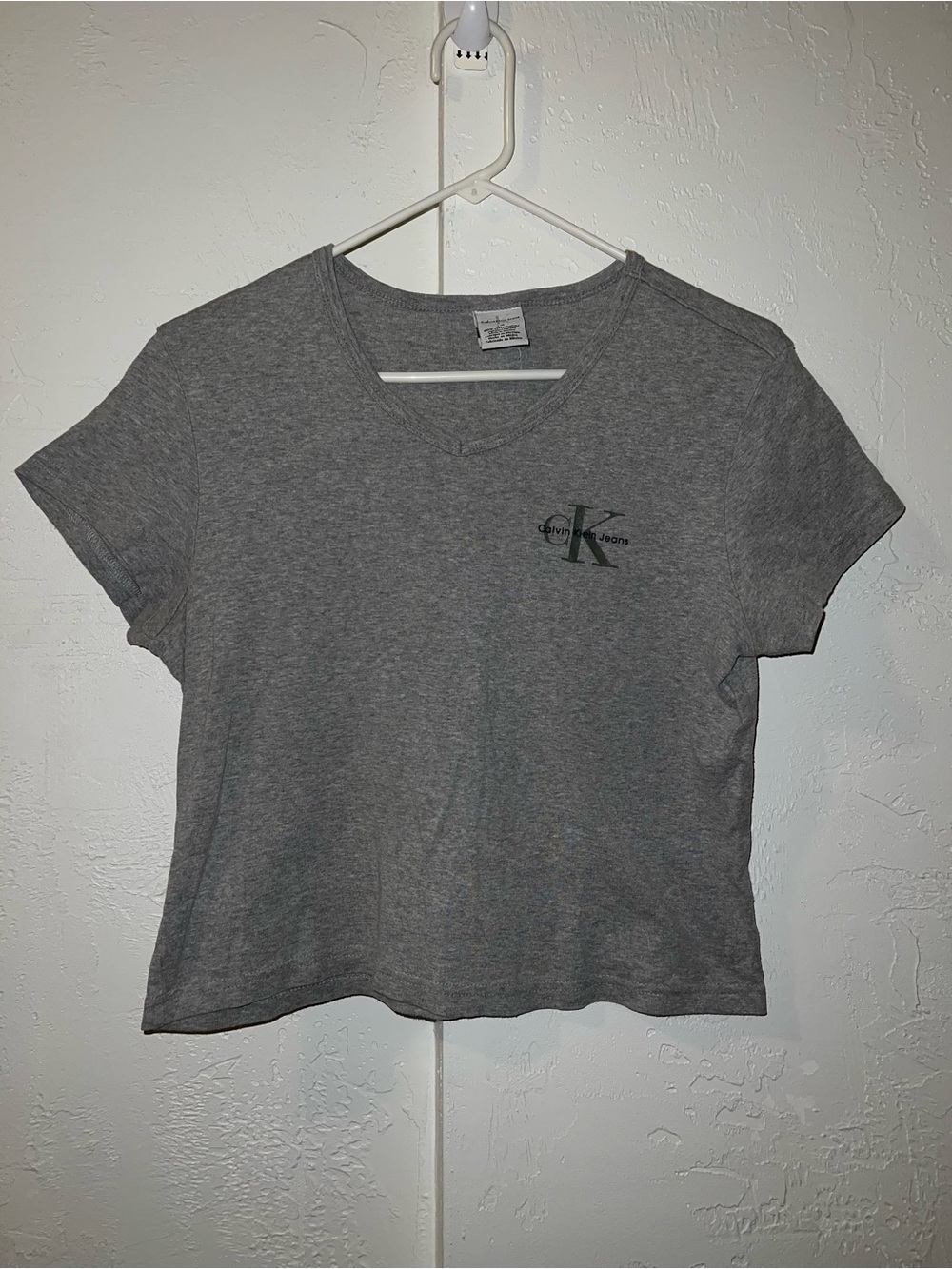 Vintage Calvin Klein V-Neck Baby Tee